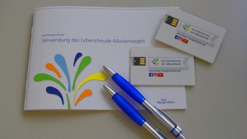 Botschafter Bad Mergentheims: das Markensiegel.