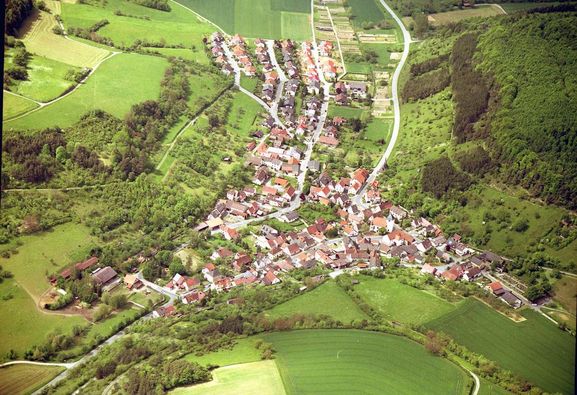 Dainbach von oben