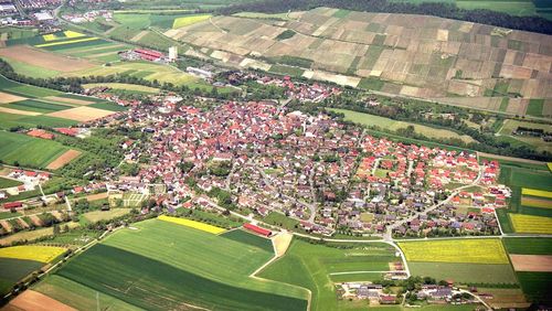 Markelsheim von oben
