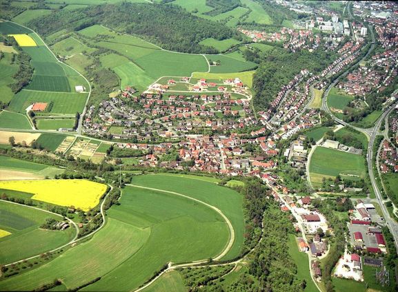 Neunkirchen von oben