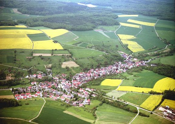 Rengershausen von oben