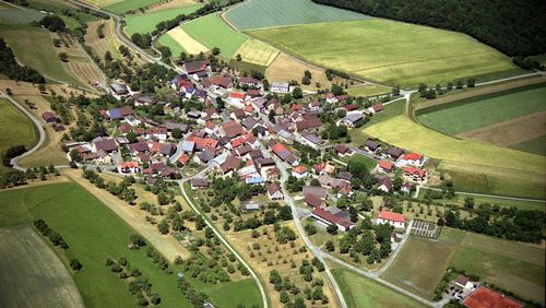 Rot von oben