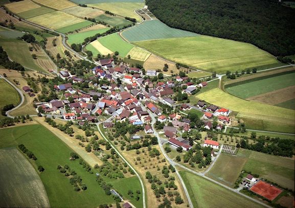 Rot von oben