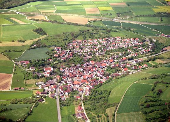 Stuppach von oben