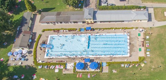 Das Bad Mergentheimer Freibad.