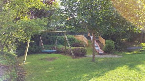 Außenanlage des Kindergartens in Rengershausen