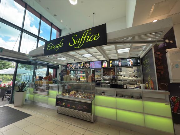 Innenraum Eiscafé Soffice