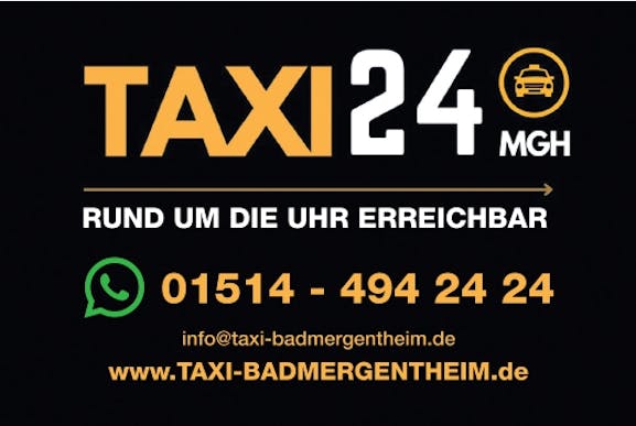 Taxi24 MGH Logo