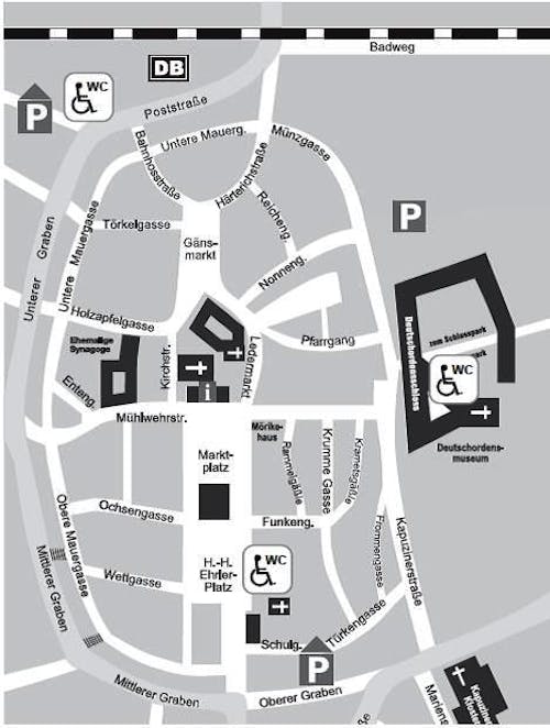 Barrierefrei-Stadtplan