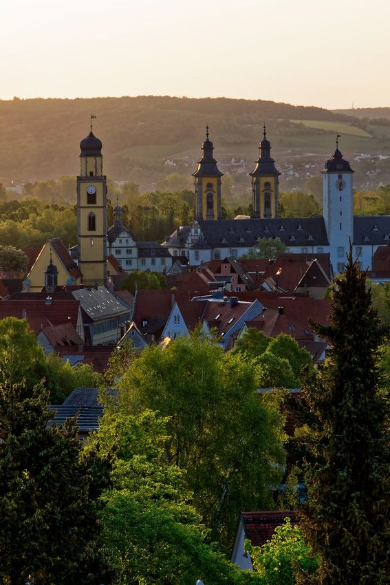 Panoramablick auf Bad Mergentheim