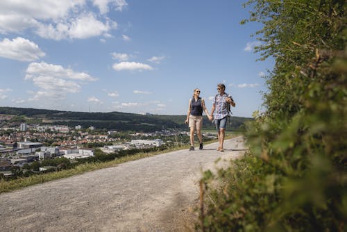 Paar das wandert