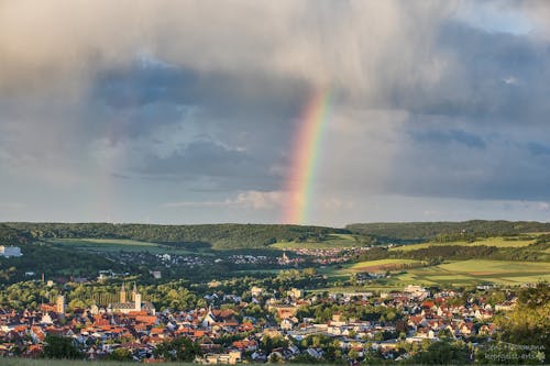 Regenbogen über Bad Mergentheim