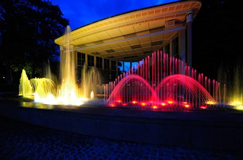 Wasserspiele im Kurpark