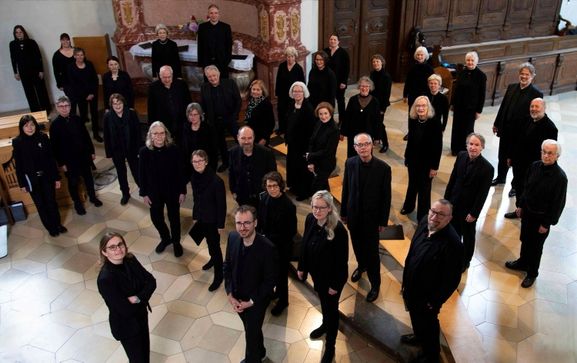 Der Chor Cappella Nova in der Schlosskirche Bad Mergentheim
