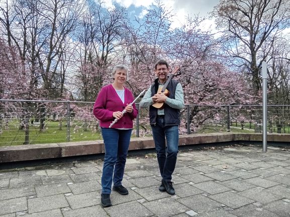 Singen im Kurpark mit Ulrike Müller & Wolfgang Bork
