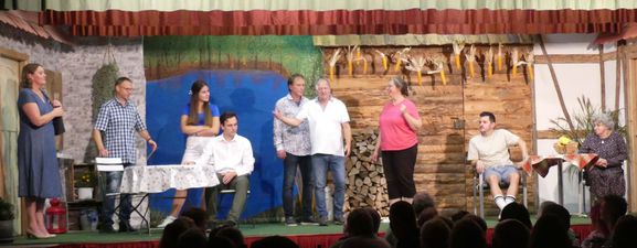 Die Theatergruppe "Frei Schnauze" Heckfeld